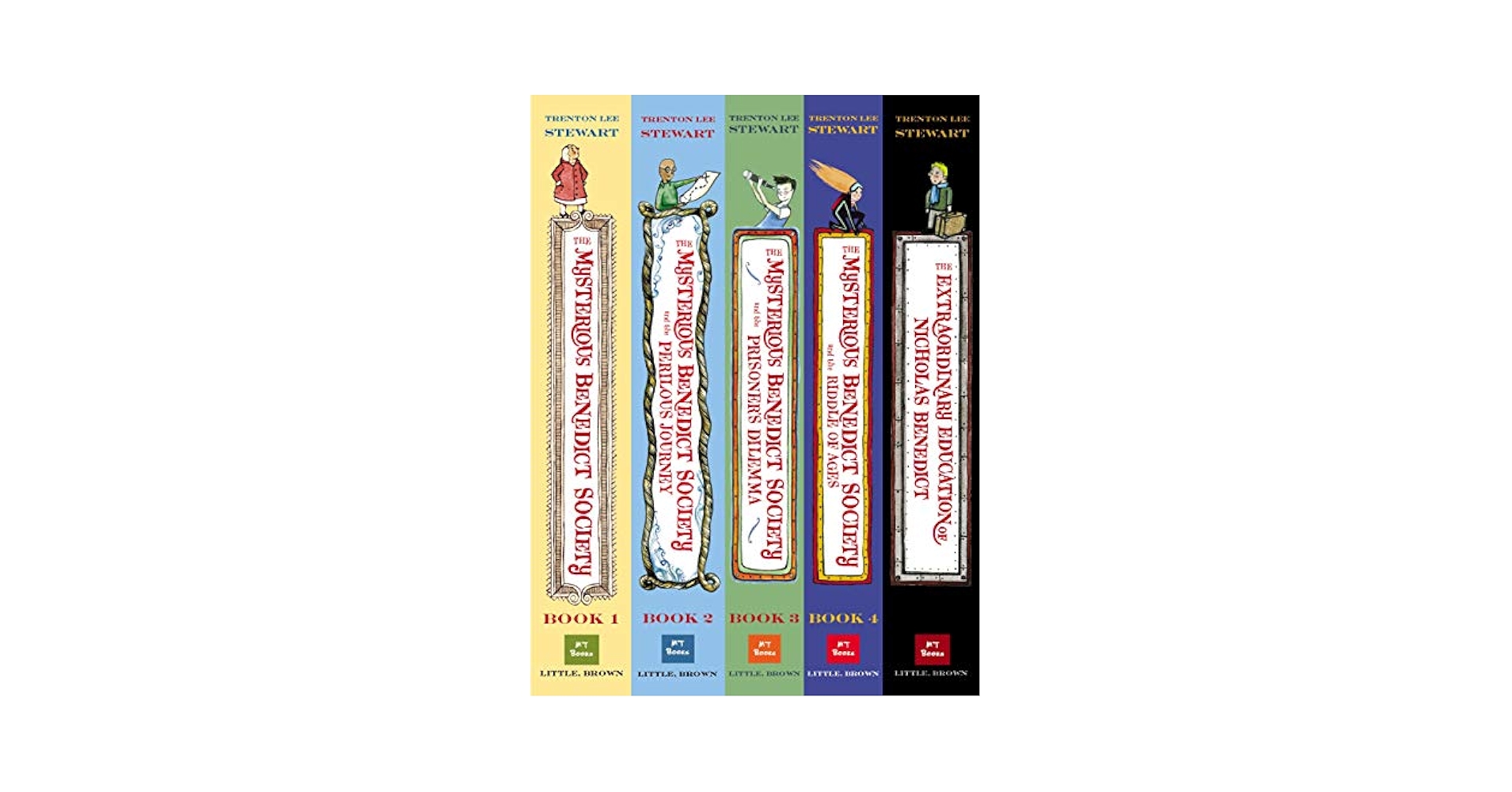 The Mysterious Benedict Society Paperback Boxed Set: Stewart